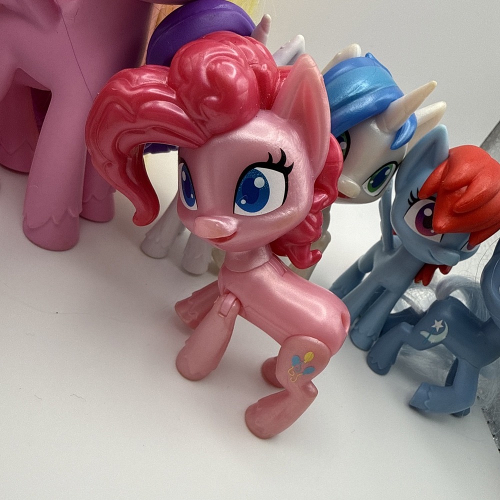 My Little Pony Mega Friendship‎ MLP Lot Of 8 Spike & 7 Ponies with Cadance 6" - Picture 12 of 14